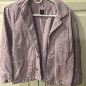 GAP Lilac Jean Jacket